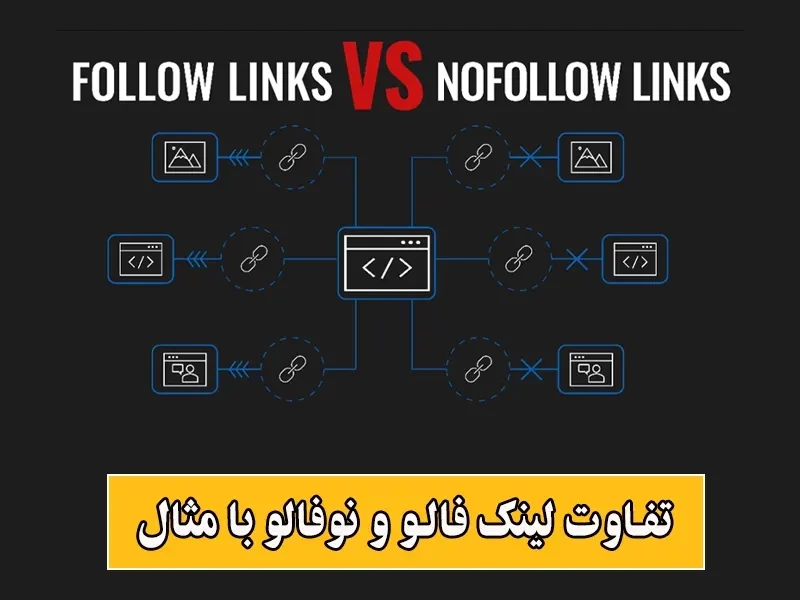 تفاوت لینک نوفالو و لینک فالو چیست✅【با مثال】